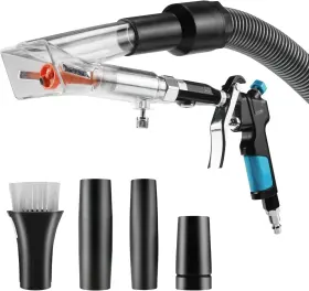 Goccida 764409480565 2in1 Car Interior Detailing Air Blow Gun And Vacunm With Adjustable Flo