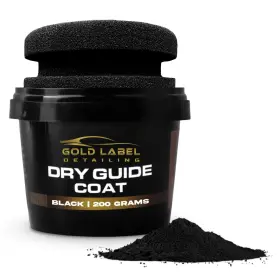 Gld-bgc-200g Gold Label Detailing Dry Black Guide Coat 7 Ounces 200 Grams Excellent