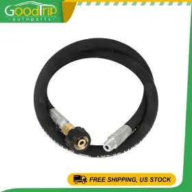 Go18012o213dt Goodtrip-autoparts 3ft 3/8 Inch Quick Connect Hose With Swivel Steel Connector Pressure Washer Whip
