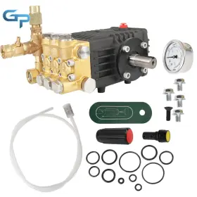 Gre127070 Greatparts 3600 Psi 4.9gpm Belt Drive Pressure Power Washer Pump 24mm Solid Shaft