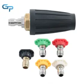 Gre193560 Greatparts 3600 Psi Pressure Washer Turbo Nozzle 360 Rotating With 5 Spray Nozzles
