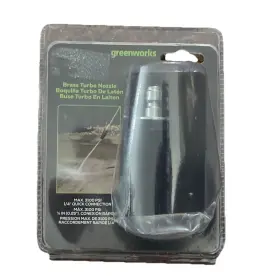 010925 Greenworks 3100 Psi Brass Turbo Nozzle Pressure Washer Spray Tip. New