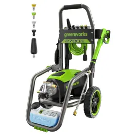 Greenworks 195526198642 2700 Psi 1.2 Gpm Cold Water Electric Pressure Washer