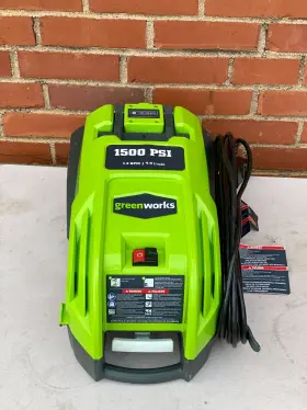 51052 Greenworks 1500 Psi 1.3 Gpm Corded Electric Pressure Washer Body Only # #2