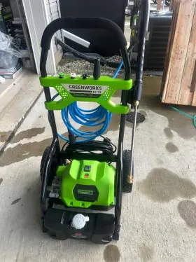 5112102vt Greenworks 2000 Psi Electric Pressure Washer - Green #2