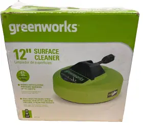 Sc120 Greenworks 935314100141 12 Inch Pressure Washer Attachment Surface Cleaner Upto 2300 Psi