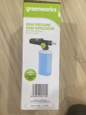 Greenworks 938528991154 Highpressure Soap Applicator Works With Gas Electric Pressure Washers #3