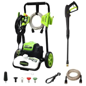 B0bdwkrk8v Greenworks 1800 Psi 1.2 Gpm Electric Pressure Washer Pwma Certified Open Frame
