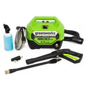 B0bp9h5tqy Greenworks 1800 Psi 1.1 Gpm Electric Pressure Washer Pwma Certified