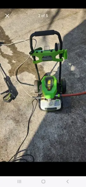 Gpw1803 Greenworks 13a 1800-psi Electric Pressure Washer