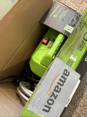 Gpw1804tn Greenworks Green Works Portable Electric Pressure Washer 1800 Max Psi 1 Gpm