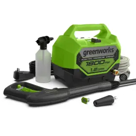 Gpw1805 Greenworks 1800-psi 1.2-gpm Cold Water Electric Pressure Washer With 2 Spray Tip