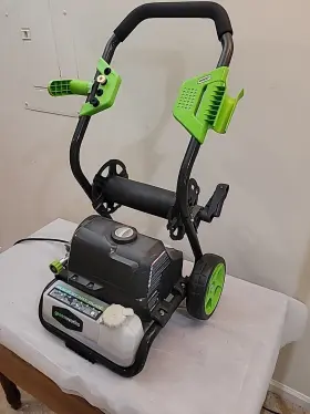 Gpw2003 Greenworks 2000 Psi 1.2 Gpm Pressure Washer Open Frame
