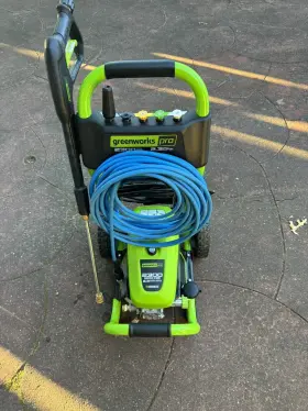 Gpw2301 Greenworks Pro 2300 Psi Electric Pressure Washer 25ft Hose 35ft Cord 5 Nozzles