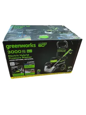 Pw60l03 Greenworks 60v 3000-psi 2.0 Gpm Electric Pressure Washer Tool Only Nib Free Sh
