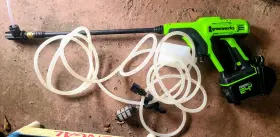 Pc24b00 Greenworks Pwg401 24v 600 Psi Battery Pressure Washer Cleaner Tool Only