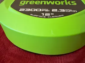 Sc121 Greenworks 12 Inch Surface Cleaner Pressure Washer Attachment #2