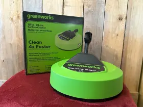 Sc121 Greenworks 12 Inch Surface Cleaner Pressure Washer Attachment