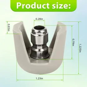 Spx3000-tps Grongu 768443272575 Universal Pressure Washer Nozzle Tips Compatible With Sun Joe Spx #2