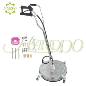 1549308 Handdo Pressure Washer Surface Cleaner 24 Inch With Handles And Wheels Quick Connect