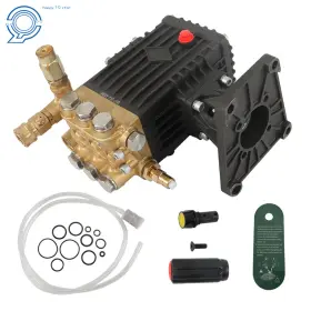 Hp76257 Happy19star 4400 Psi Pressure Washer Pump 4 Gpm Power 1 Inch Shaft Horizontal New