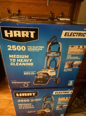 Hw141801vnm Hart 2500 Psi At 1.1 Gpm Brushless Electric Pressure Washer