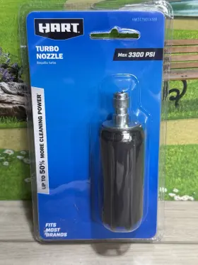 Hw31tn01vnm Hart Pressure Washer Turbo Nozzle 1/4 Inch Quick Connect 3300 Psi Fits Most Brands