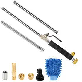 Hbaushun 686878934458 High Pressure Power Washer Wand Hydro Jet Water Sprayer Flexib