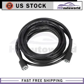 H1117164212ld Hdautoworld 25 Ft X 1/4 Inch Pressure Washer Replacement Hose 3200psi Waspper Brand New