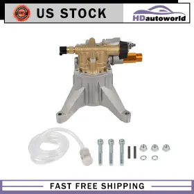 Hd180fg215d81 Hdautoworld 7/8 Inch Shaft Vertical Pressure Washer Pump 3200 Psi 2.5 Gpm For Power Washers