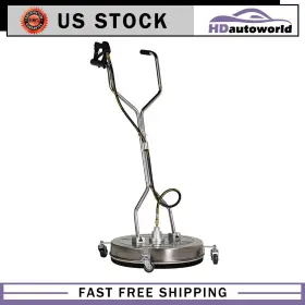 Hd180fg518d54 Hdautoworld 4000 Psi 24 Inch Pressure Washer Surface Cleaner With Handle And 4 Spinner Wheels 8gpm