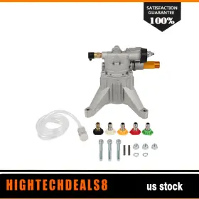 Htc18019834d Hightechdeals8 3000 Psi Pressure Washer Pump 7/8 Inch Shaft Vertical Replaced 2.5 Gpm New