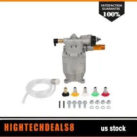 Htc18020211a Hightechdeals8 2700psi Cold Water Power Pressure Washer Pump 2.5gpm 3/4 Inch Shaft Horizontal