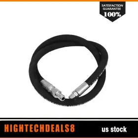 Htc18020627d Hightechdeals8 Pressure Washer Whip Hose 4 Ft X 3/8 Inch Reel Connector For
