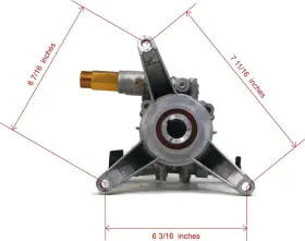 Him-308653035 Himore Z152 3100 Psi Upgraded Power Pressure Washer Water Pump Homelite Ut80432 Ut80432a By #3