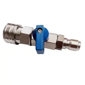Hnoygnu 721545463036 High Pressure Washer Ball Valve Kit - Stainless Steel 3/8 Inch Quick C