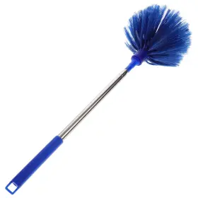 Holibanna 1632hp6yj6idabea5taw58tkv Long Handle Cobweb Cleaning Brush For Indoor Outdoor Use Blue