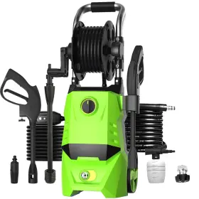 1700w Homdox 975405944096 3000 Electric Pressure Washer 2.3gpm Power Electr