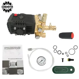 Hgf101656 Home-garden-fix 4.9 Gpm Pressure Power Washer Pump 3600 Psi 24 Mm Solid Shaft Belt Drive