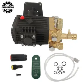 Hgf101672 Home-garden-fix 1 Inch Hollow Shaft Pressure Power Washer Pump 4.0 Gpm 4000 Psi Adjustable Unloader