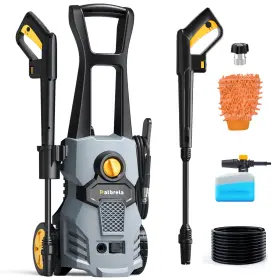 1500w Homshade 717686124899 Pw60 Electric Pressure Washer 4200 Psi 2.6 Gpm Adjustable