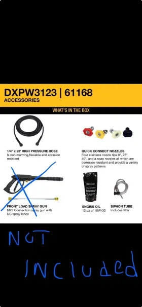 Dxpw61336 Honda Dewalt 3100 Psi 2.3 Gpm Cold Water Gas Pressure Washer Engine #3