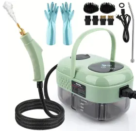 Ht-sc001 Hotoby Steam Cleaner 2500w High Pressure Handheld Steamer 6-gears Adjustable Port