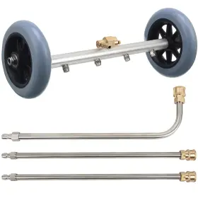 Hourleey 745860326678 2-in-1 Undercarriage Pressure Washer Cleaner Power Surface 4
