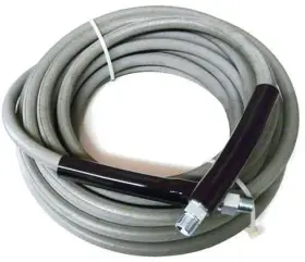 250f Hpc 6962 Smooth Hose 6000 Psi 3/8 Inch X 50 Feet Intermittent 2 Wire Braid