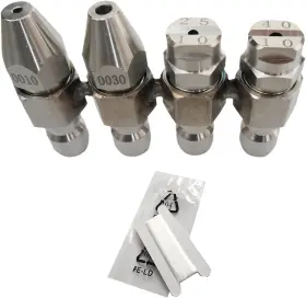 Huangtian 445044648673 4 Gpm Pressure Washer Nozzle Jrod Tip Water Cleaning Soft Wash Kits Way