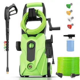 15463920419 Huanherad Electric Pressure Washer 5000 Psi 2.8 Gpm 33 Ft Rubber Hose 4