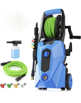 Huanherad 680358188560 Electric Pressure Washer 5000 Psi 2.8 Gpm 33 Ft Durable Hose 4
