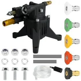 Pump-3300 Hurotoms Gysb-0004 7/8 Inch Shaft Vertical Anodized Pressure Washer Psi 2.5 Gpm-universa