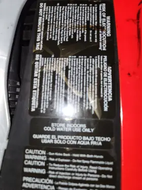 H2000 Husky 1800 Pressure Washer #3